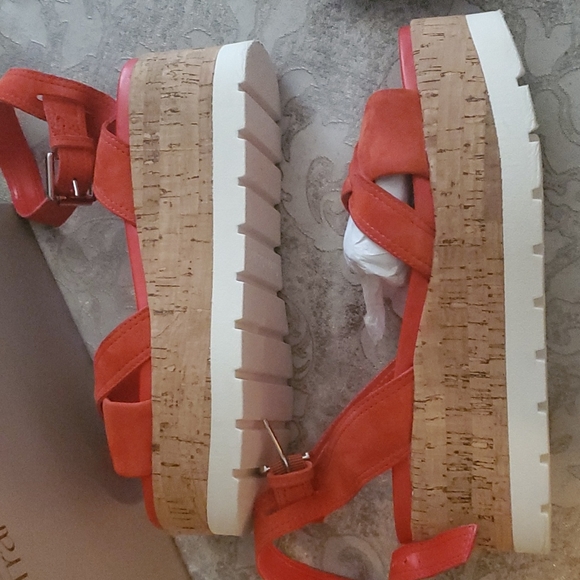 Franco Sarto Wedge Sandals - Picture 8 of 8